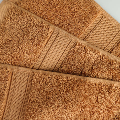 Egyptian Cotton Hand Towels 4-Piece Plush Set by Madison