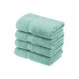 Egyptian Cotton Hand Towels 4-Piece Plush Set by Madison
