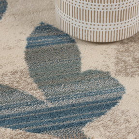 Mahonia Leaf and Vine Indoor Area Rugs or Runner Rug