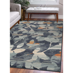 Mahonia Leaf and Vine Indoor Area Rugs or Runner Rug