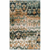 Marseille Distressed Vintage Damask Indoor Area Rug Or Runner