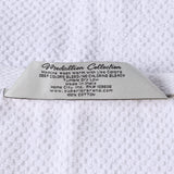 Medallion Cotton Jacquard Textured Soft Absorbent 3 Piece Towel Set