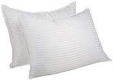 Medium Density Down Alternative Striped Pillows, Set of 2 and 4