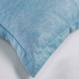 100% Cotton Flannel Melange Two-Toned Duvet Cover Set