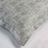 Melange Flannel Cotton Fuzzy Warm Two-Toned Duvet Cover Set