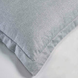 Melange Flannel Cotton Fuzzy Warm Two-Toned Duvet Cover Set