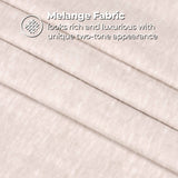 100% Cotton Flannel Sheet Set Warm Two-Toned Melange Deep Pocket