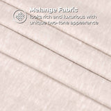 100% Cotton Flannel Sheet Set Warm Two-Toned Melange Deep Pocket