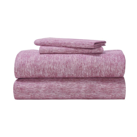 100% Cotton Flannel Sheet Set Warm Two-Toned Melange Deep Pocket