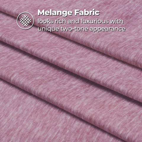 100% Cotton Flannel Sheet Set Warm Two-Toned Melange Deep Pocket