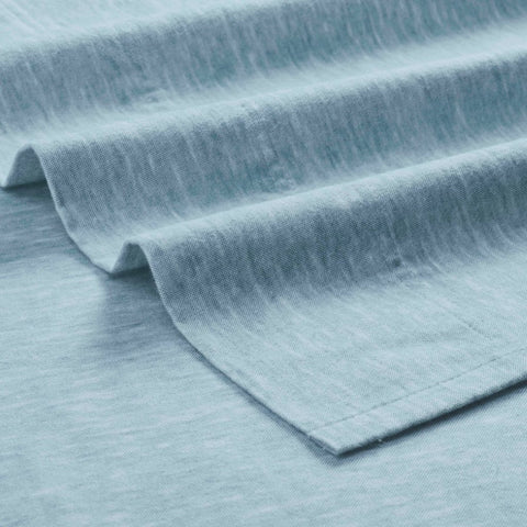 100% Cotton Flannel Sheet Set Warm Two-Toned Melange Deep Pocket