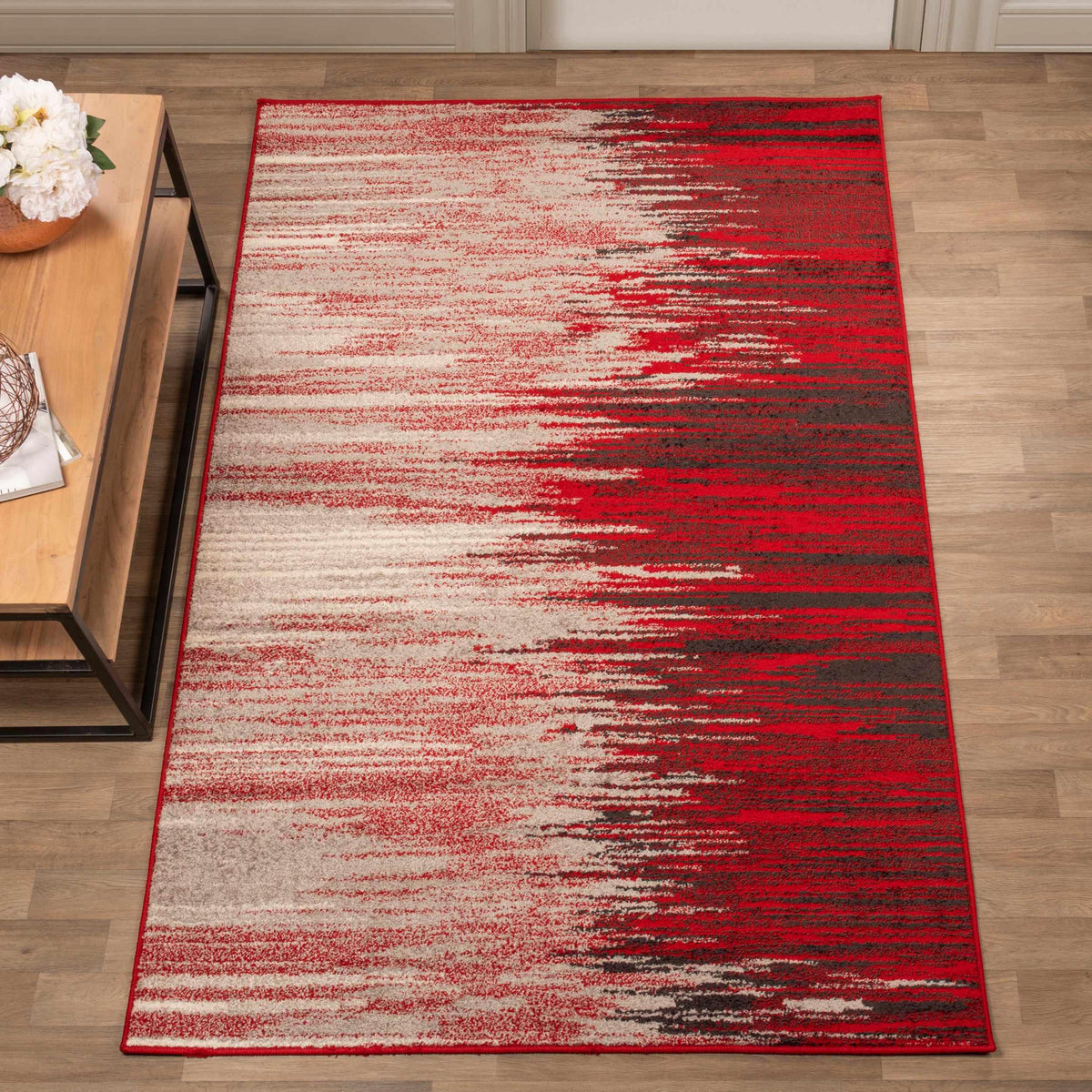 Meldrick Abstract Ombre Contemporary Indoor Area Rug