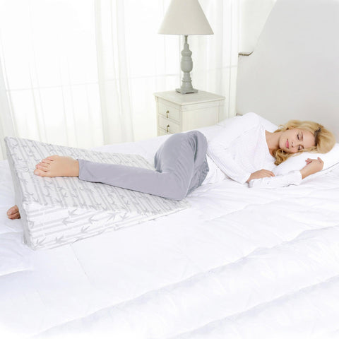 Memory Foam Sleeping Support Wedge Pillow, Removable Cover