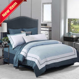Meridian 300 Thread Count Cotton Embroidered Duvet Cover Set