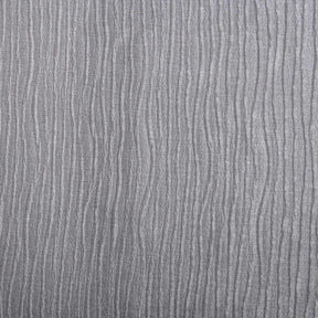 Metallic Cascade Jacquard Textured Solid Curtain Panel Set