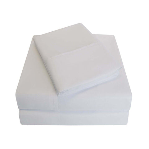 Microfiber Embossed Basketweave Deep Pocket Bed Sheet Set