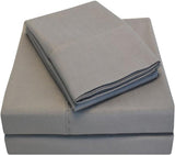 Microfiber Embossed Basketweave Deep Pocket Bed Sheet Set