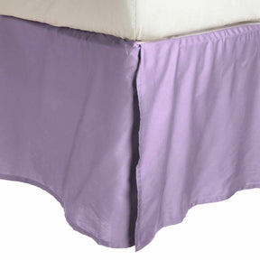 Microfiber Wrinkle Free 15" Inch Drop Solid Bed Skirt Charcoal