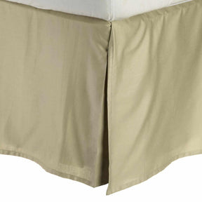 Microfiber Wrinkle Free 15" Inch Drop Solid Bed Skirt Charcoal
