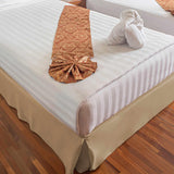 Microfiber Wrinkle-Free Solid 15-Inch Drop Bed Skirt
