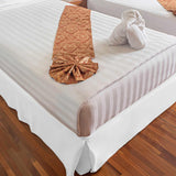 Microfiber Wrinkle-Free Solid 15-Inch Drop Bed Skirt