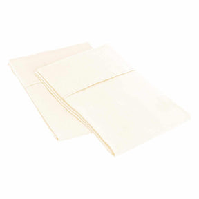 Microfiber Wrinkle Resistant Solid 2 Piece Pillowcase Set