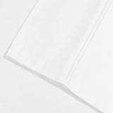 Microfiber Wrinkle Resistant Solid 2 Piece Pillowcase Set