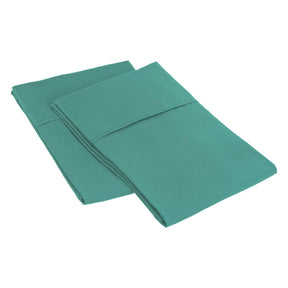 Microfiber Wrinkle Resistant Solid 2 Piece Pillowcase Set