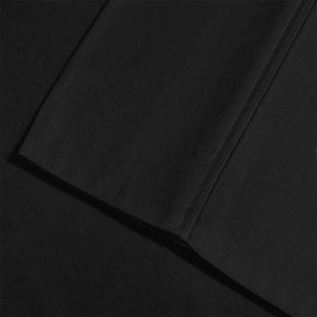 Microfiber Wrinkle Resistant Solid 2 Piece Pillowcase Set