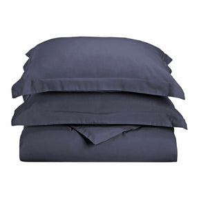 Microfiber Wrinkle Resistant Solid Duvet Cover Set