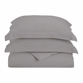 Microfiber Wrinkle Resistant Solid Duvet Cover Set