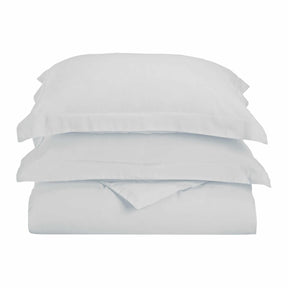 Microfiber Wrinkle Resistant Solid Duvet Cover Set