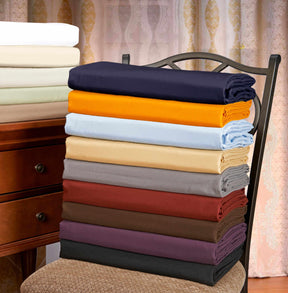 Microfiber Wrinkle Resistant Solid Duvet Cover Set