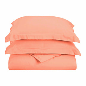 Microfiber Wrinkle Resistant Solid Duvet Cover Set