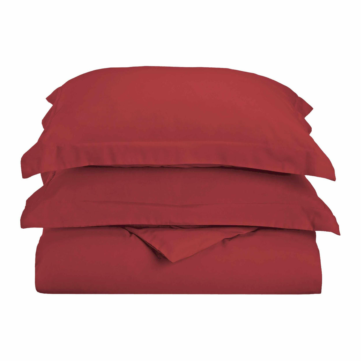 Microfiber Wrinkle Resistant Solid Duvet Cover Set
