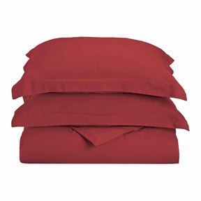 Microfiber Wrinkle Resistant Solid Duvet Cover Set