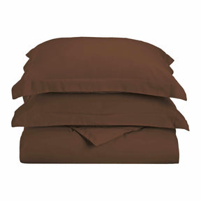 Microfiber Wrinkle Resistant Solid Duvet Cover Set
