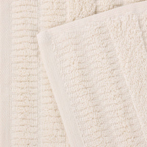 Mika Smart Twist Cotton Medium Weight Solid Hand Towels, Set of 6
