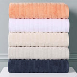 Mika Smart Twist Viscose Cotton Blend Textured Ribbed 3 Piece Set