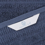 Viscose Cotton Blend Ribbed Bath Towel Set of 2