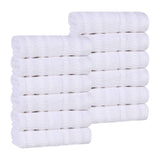 Mika Smart Twist Viscose Cotton Blend Face Towels Washcloths Set of 12