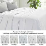 Milan Cotton Textured Jacquard Striped Lightweight Woven Blanket