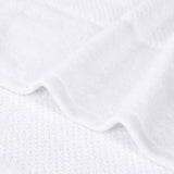 Mile Smart Twist Viscose Cotton Blend Solid 8 Piece Towel Set