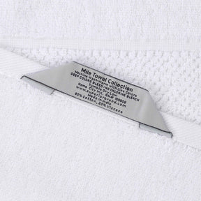 Mile Smart Twist Viscose Cotton Blend Solid 8 Piece Towel Set
