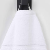 Mile Smart Twist Viscose Cotton Blend Solid 8 Piece Towel Set