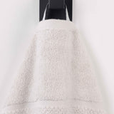 Mile Smart Twist Viscose Cotton Blend Solid Bath Sheets, Set of 2