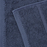 Mile Smart Twist Viscose Cotton Blend Solid Bath Sheets, Set of 2