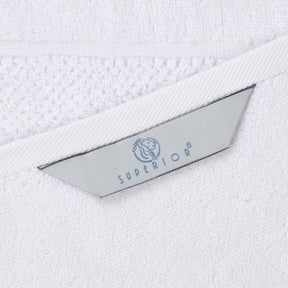 Mile Smart Twist Viscose Cotton Blend Solid Bath Sheets, Set of 2