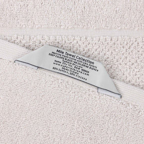 Mile Smart Twist Viscose Cotton Blend Solid Bath Sheets, Set of 2