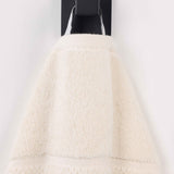 Mile Smart Twist Viscose Cotton Blend Solid Hand Towels, Set of 6